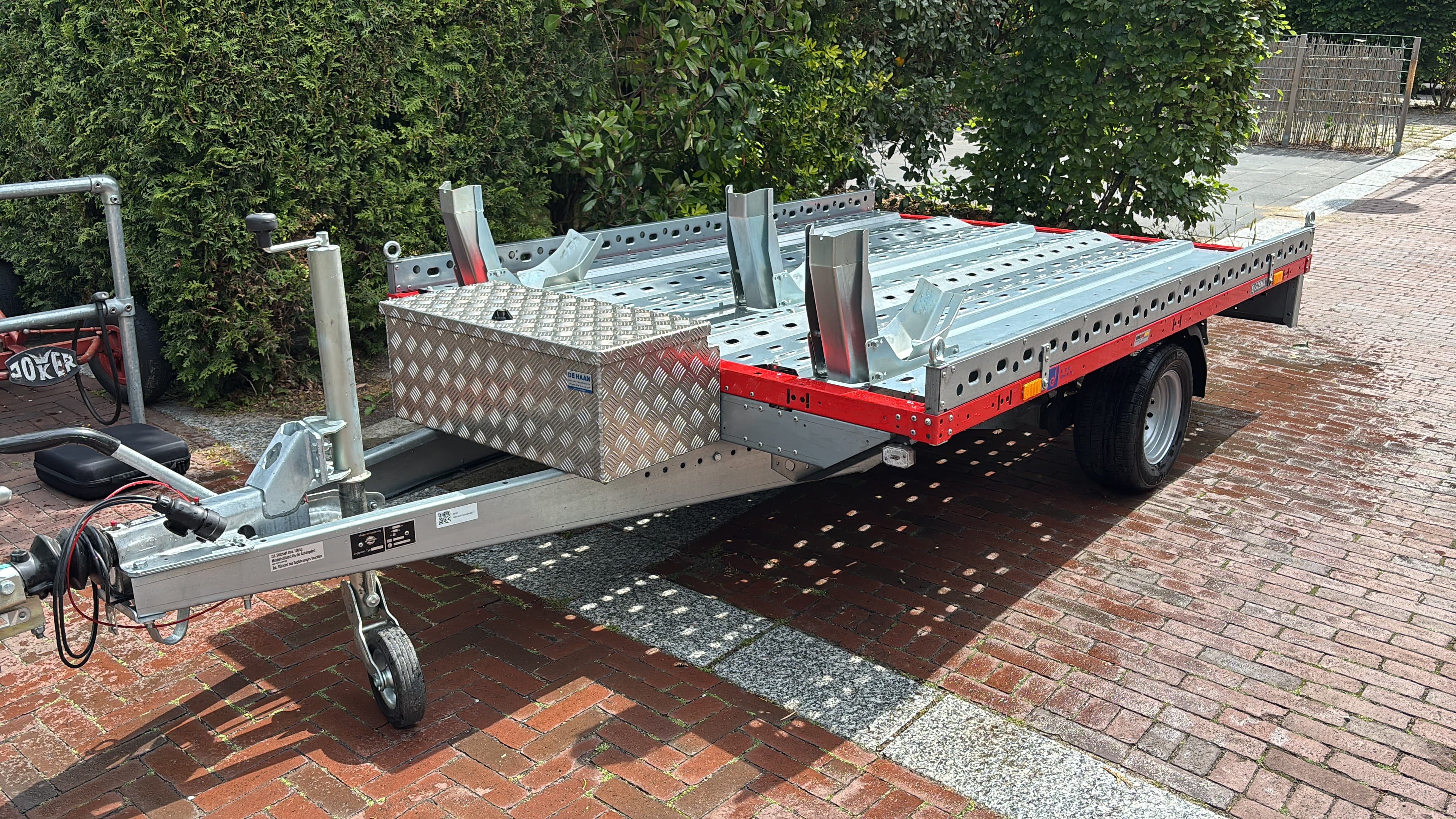 Stema Systema - motortrailer huren Amsterdam